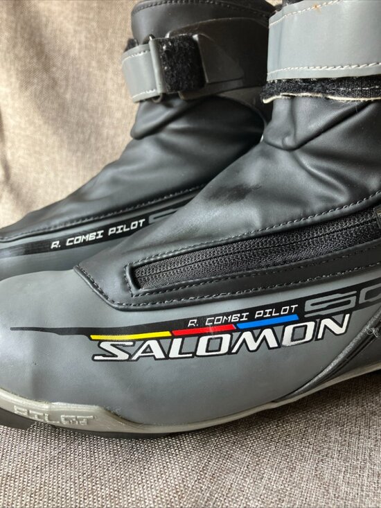 Salomon R Combi Pilot SNS Cross Country Ski Boots Size US5.5 / EU38 Power Lace main image 6